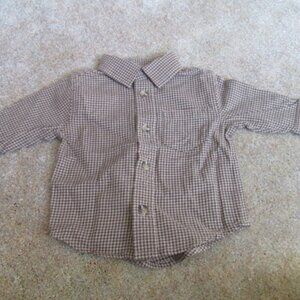 Gymboree Infant long sleeve dress shirt 3-6 months